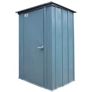 Spacemaker 4 ft. W x 3 ft. D Metal Patio Shed Juniper Berry 12 sq. ft.