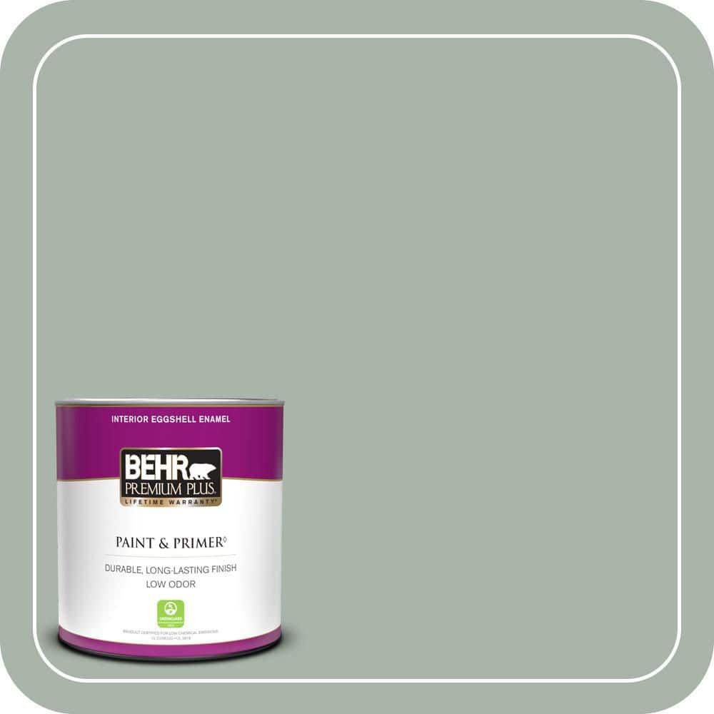 1 qt. #BXC-38 Alpine Air Eggshell Enamel Low Odor Interior Paint & Primer price history on PriceWatchPro