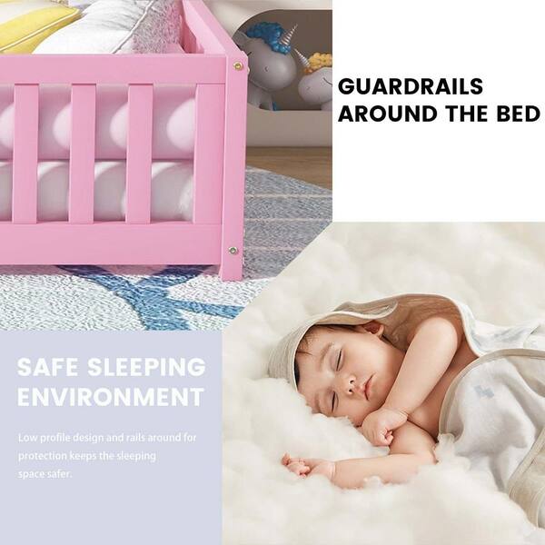 Sleeping safety bed edge guard baby fences