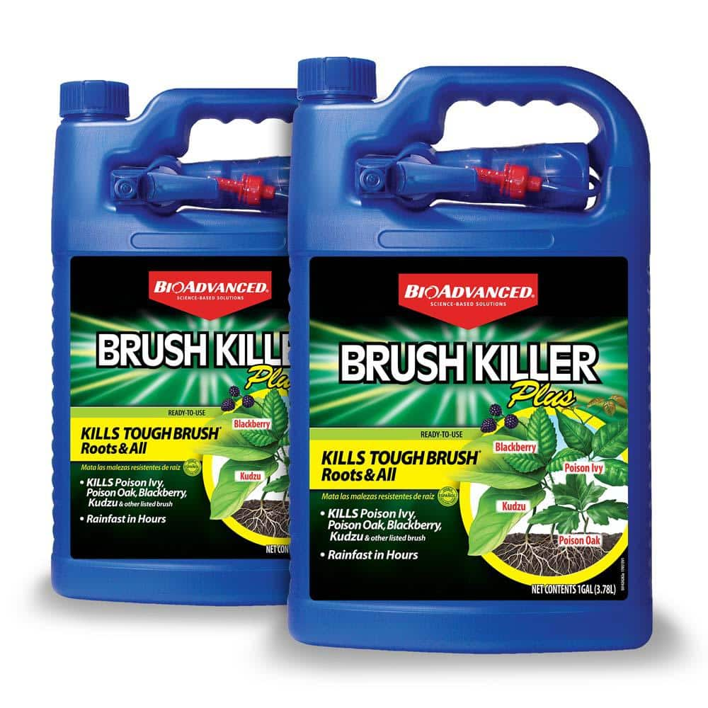 BIOADVANCED 1 Gal. Ready-to-Use Brush Killer Plus (2-Pack) 820146V ...