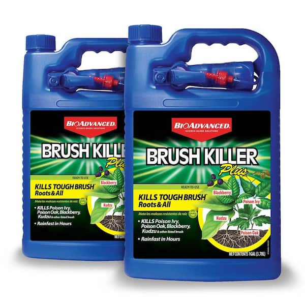 BIOADVANCED 1 Gal. Ready-to-Use Brush Killer Plus (2-Pack)