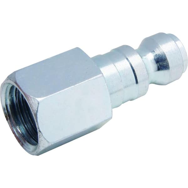 Freeman Zinc 1/4 in. x 1/4 in. Male to Female Automotive Plug