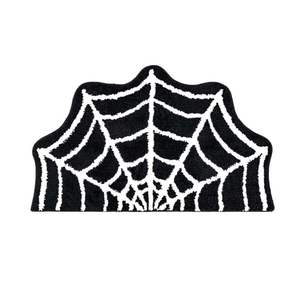 1-Piece Bath Accessory Set in Black Halloween Spider Web Non Slip Machine Washable Gothic Bathroom Floor Mat 31× 20 in. price history on PriceWatchPro