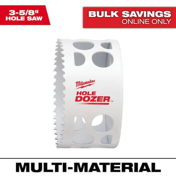 3-5/8 in. Hole Dozer Bi-Metal Hole Saw