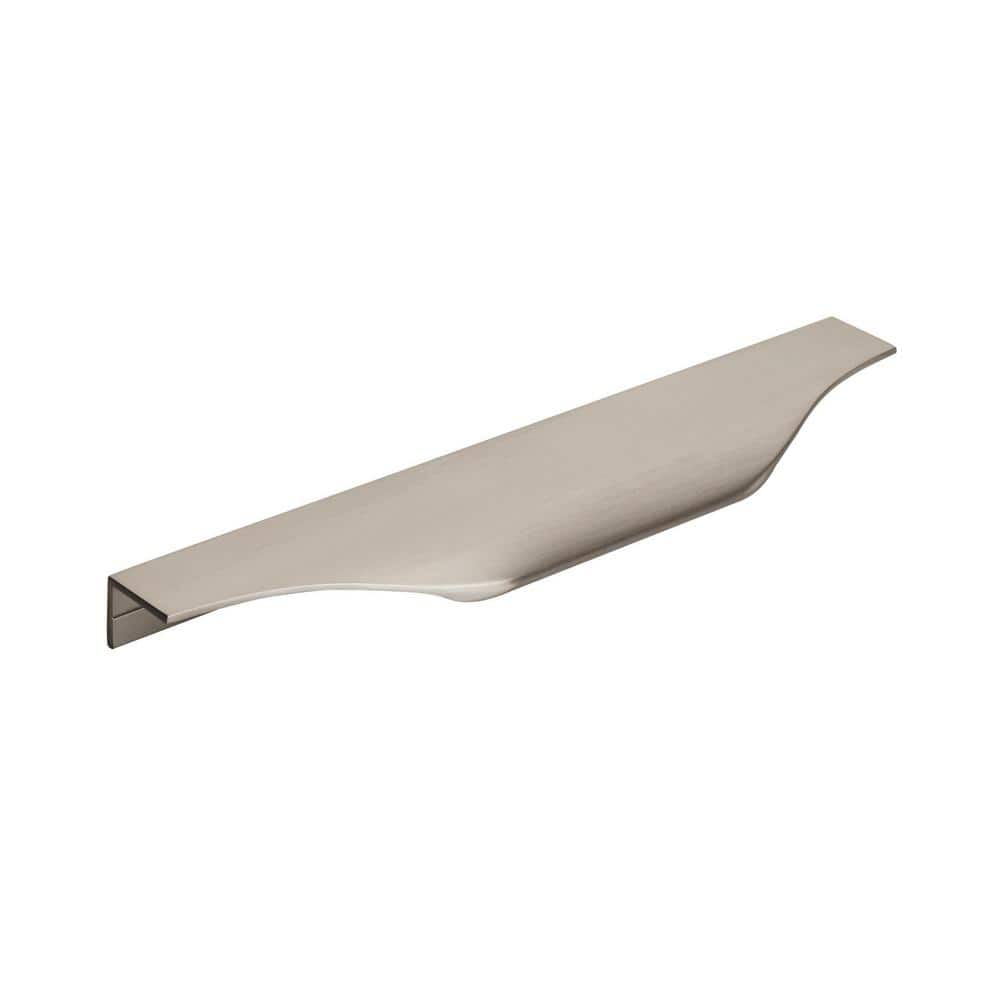 Amerock Aloft 6-9/16 in. (167mm) Modern Satin Nickel Cabinet Edge Pull ...