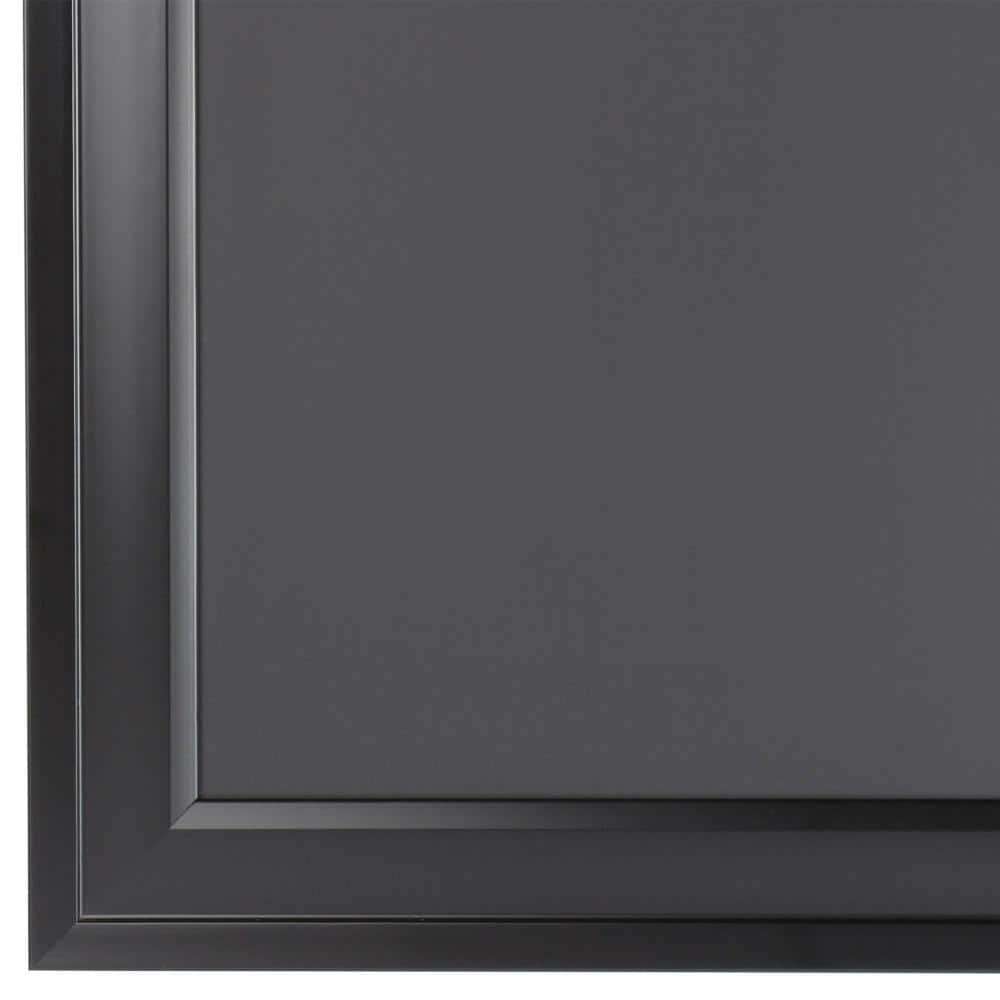 Black Framed Magnetic Chalkboard 18.5x27.5