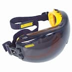 Safety Goggle Concealer with Smoke Anti-Fog Lens