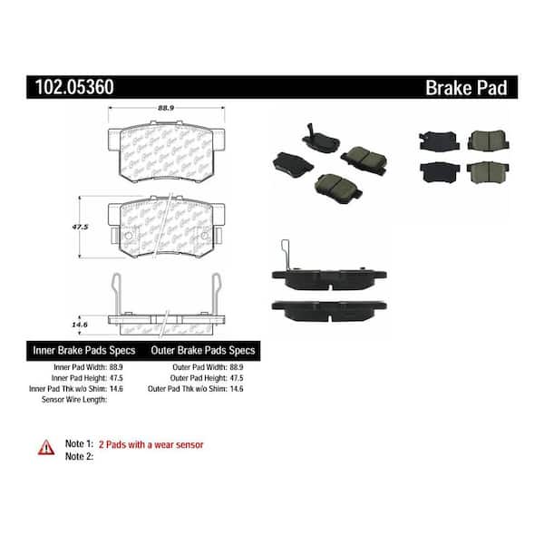 Centric Parts Disc Brake Pad Set