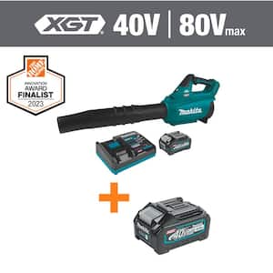 XGT 40V max Brushless Cordless Leaf Blower Kit (4.0Ah) with bonus 40V Max XGT 4.0Ah Battery
