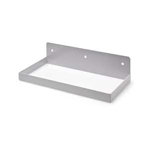 12 in. W x 6 in. D Epoxy Coated Steel Shelf for DuraBoard in White