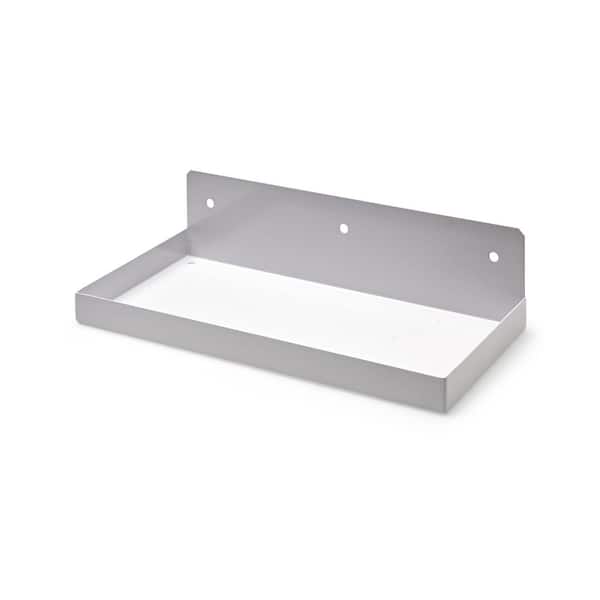 Triton Products 12 in. W x 6 in. D Epoxy Coated Steel Shelf for DuraBoard in White