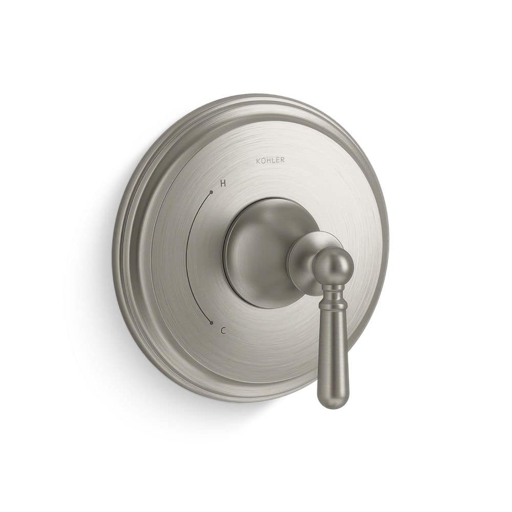 KOHLER Traditional 1-Handle Shower Trim Kit in Vibrant Brushed