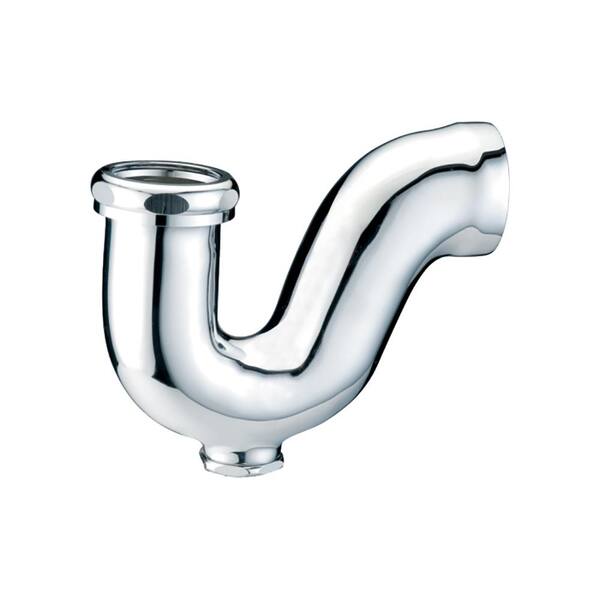 The Plumber S Choice In X In Ny Regular Trap With Drain Plug For Tubular Drain