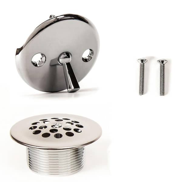 PF WaterWorks Trip Lever Tub Drain Trim Kit, Chrome
