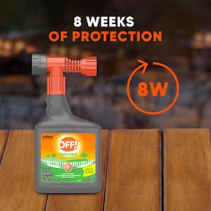 Backyard Bug Control Pretreat, Outdoor Insect and Mosquito Treatment, 32 fl. oz., 1 ct