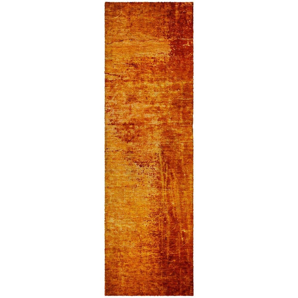 Dream Shag Premium Machine Washable Abstract ADS554 Paprika 2 ft. x 7 ft. Runner Rug price history on PriceWatchPro