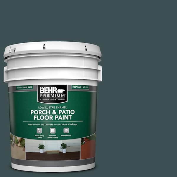 BEHR PREMIUM 5 gal. #S440-7 Thermal Low-Lustre Enamel Interior/Exterior Porch and Patio Floor Paint