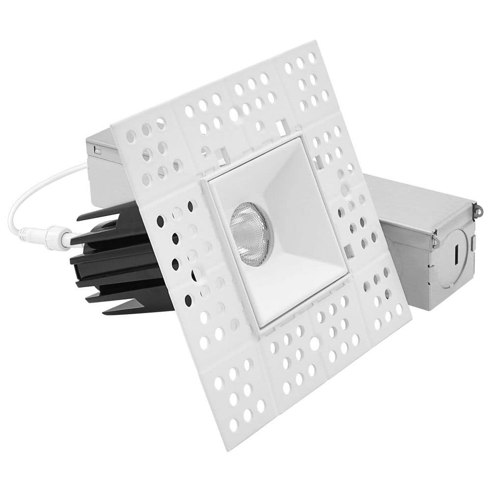 1 in. Integrated LED Trimless Spotlight with J-Box Twist N' Lock, 5CCT, 7W, 500LM, CRI90, 38° Beam, Dimmable, ETL Listed price history on PriceWatchPro