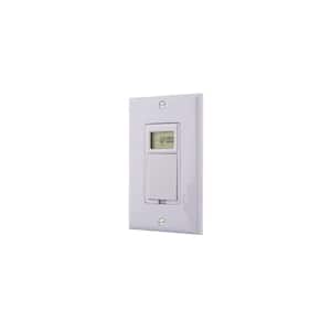 SunSet 120-Volt 7-Day Multiple Setting 1-Minute Minimum In-Wall Residential Timer - White