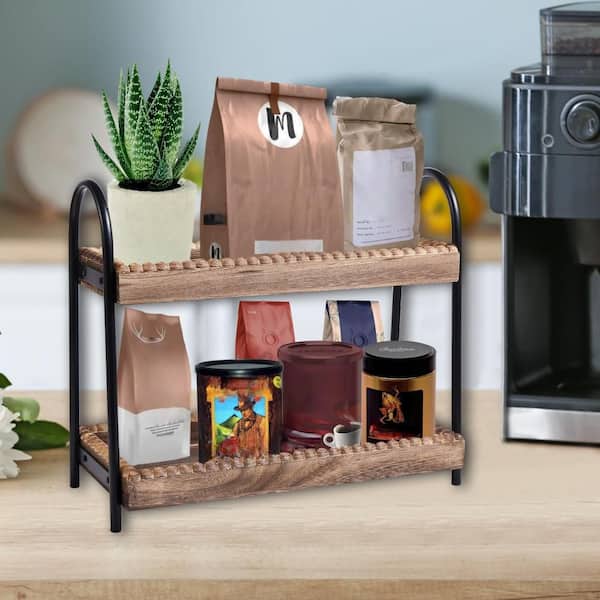 Numhew 2-Tier Bathroom Countertop Organizer for Cosmetic, Skincare
