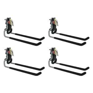 FastTrack 12.80 in. H Wall Mounted Garage Storage Utility Multi-Hook 50 lbs. Capacity, Metal Material (4-Pack)