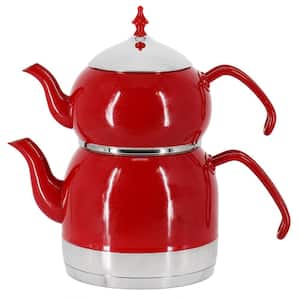 Rena 1.1 Liter and 2.4 Liter Kettle Set in Red