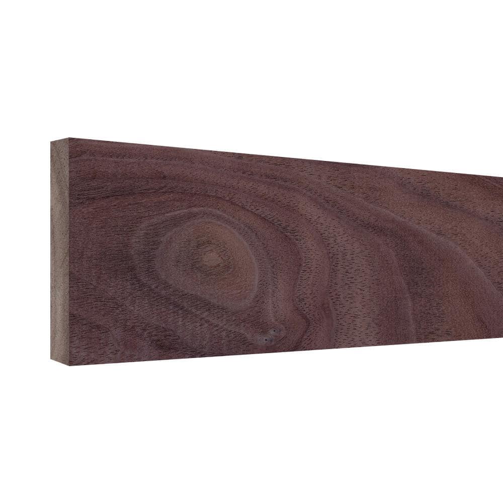 3/4 in. D x 1.5 in. W x 4 ft. L Unfinished Natural Walnut Wood Board price history on PriceWatchPro