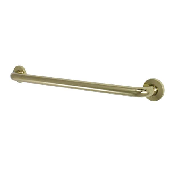 Kingston Brass Silver Sage 16 in. x 1-1/4 in. Grab Bar in Polished Brass