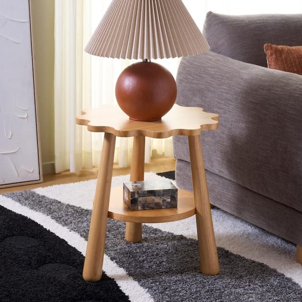 Forsythe 18 in. Natural Specialty Wood End Table