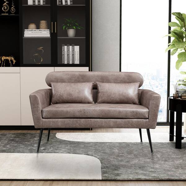 taupe 2 seater sofa