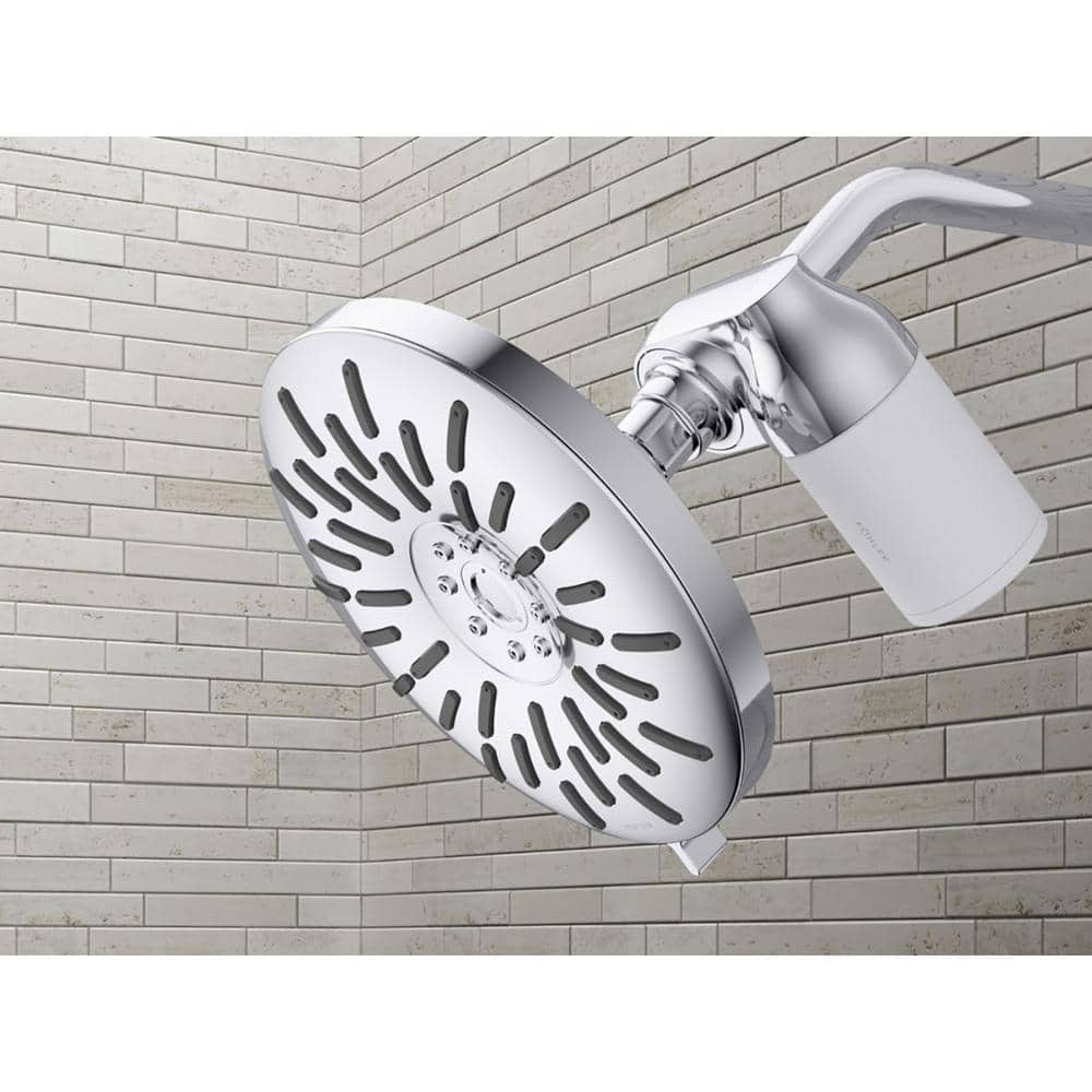 Aquifer Shower Water Filtration System in Polished Chrome