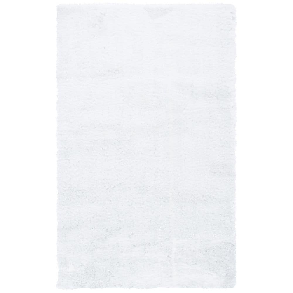 Paris Shag 6 ft. x 9 ft. Ivory Solid Flokati Area Rug price history on PriceWatchPro