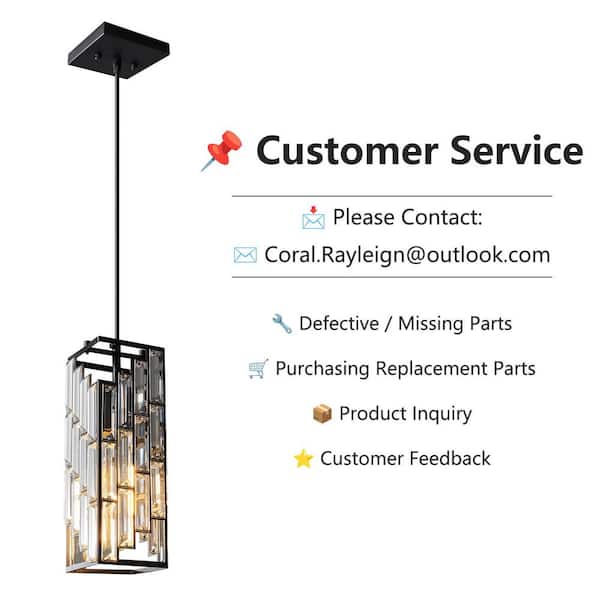 ZHLWIN Home Lighting 60W 3-Light Nickel Modern Crystal Pendant