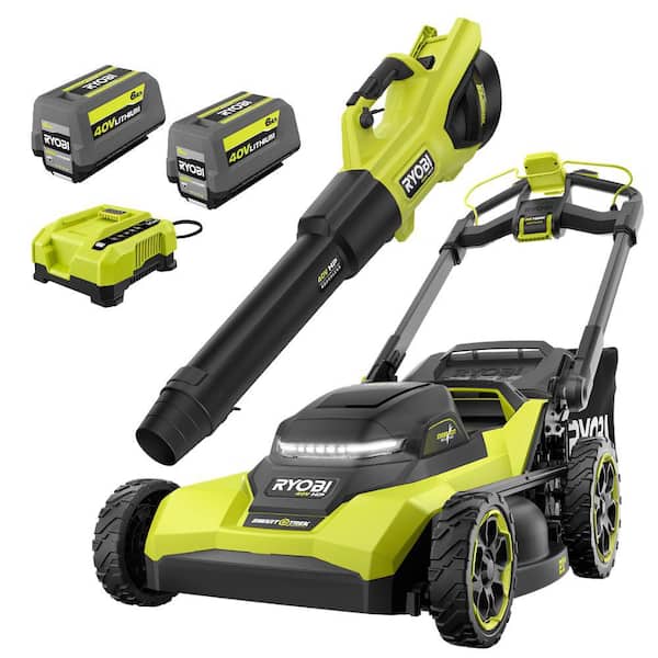 RYOBI 40V HP Brushless 21 in Cordless Walk Behind Multi-Blade Self