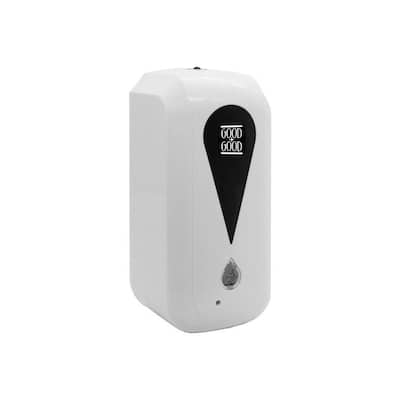 1000 ml. Wall Mount Automatic Gel Hand Sanitizer Dispenser in White