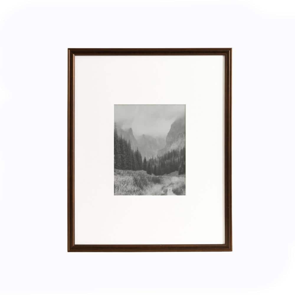 Adlynn Bronze Polystyrene 16"x20" Matted Picture Frames Set of 3