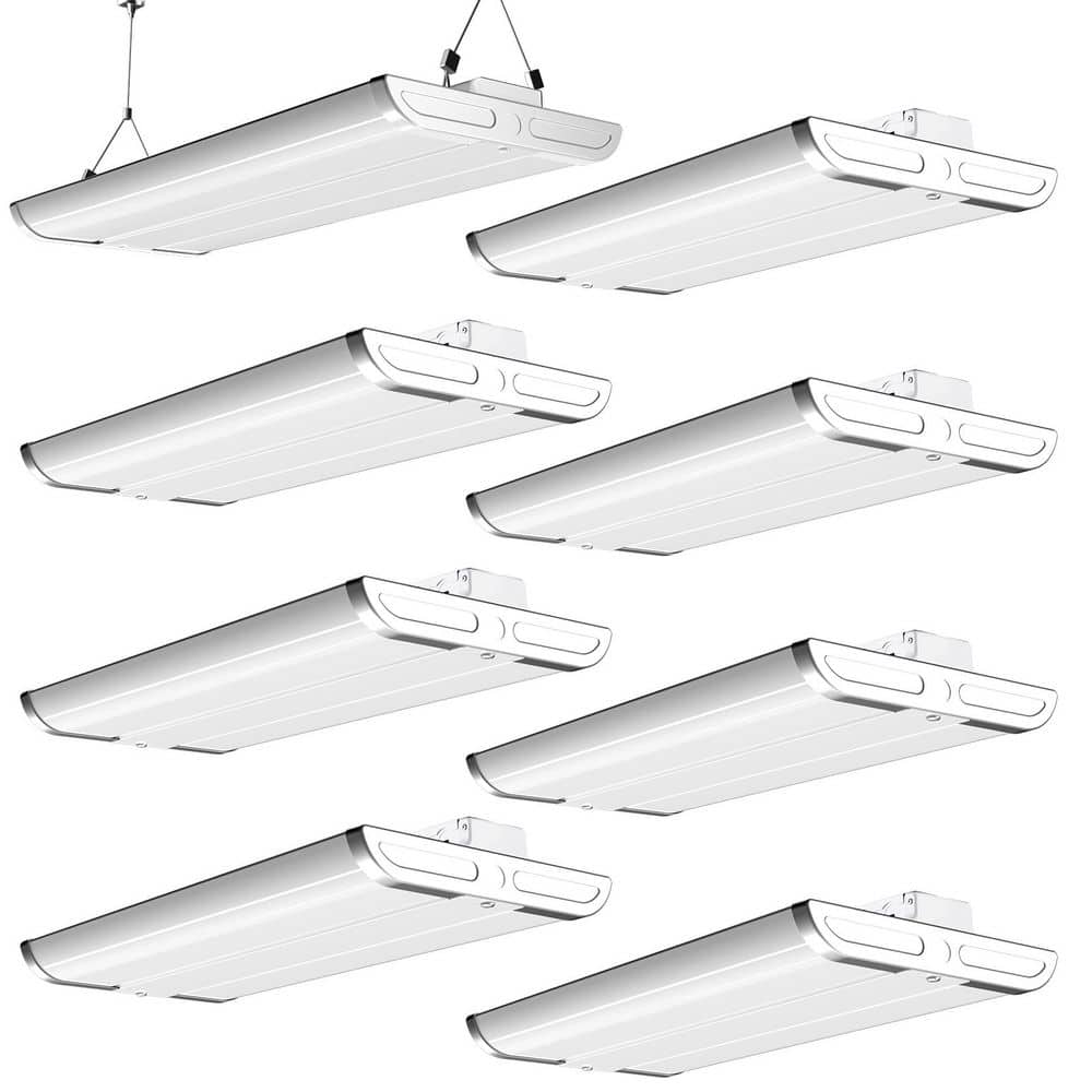 2 ft. LED High Bay Shop Light, White 200W 28000LM 5000K for Warehouse Works