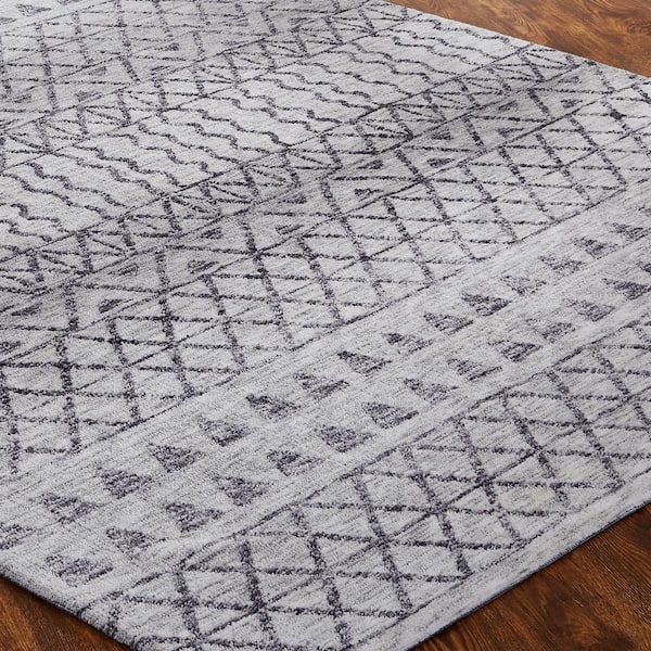 2 ft. x 3 ft. Grey Fog Area Rug