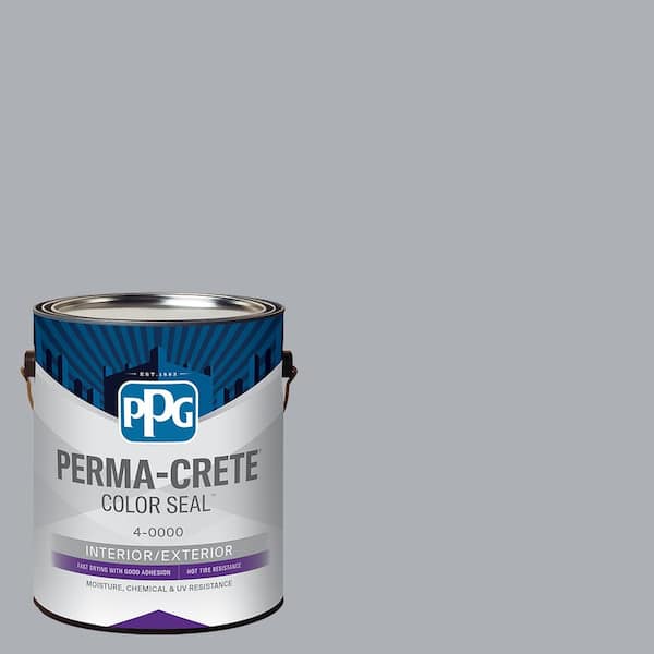 Color Seal 1 gal. PPG1013-4 Silver Charm Satin Interior/Exterior Concrete Stain