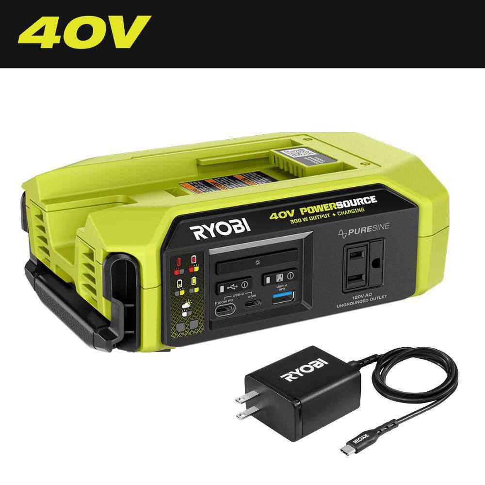 40V 300-Watt Portable Battery Inverter Power Source (Tool Only) price history on PriceWatchPro