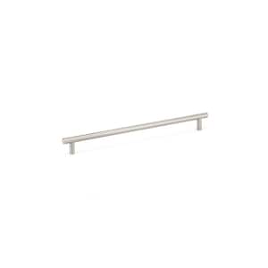 Roosevelt Collection 11 3/4 in. (298 mm) Brushed Nickel Modern Cabinet Bar Pull