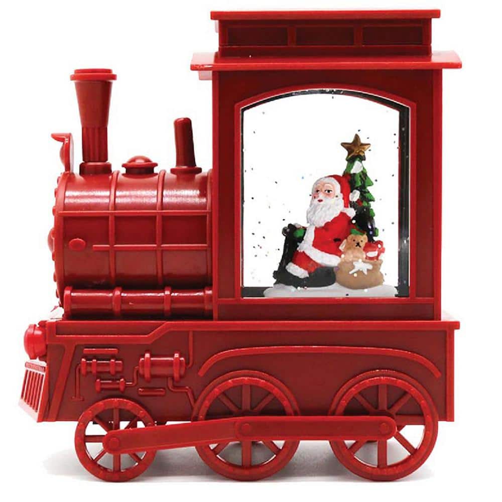 6.5 in. Red Train Glitter Globe price history on PriceWatchPro