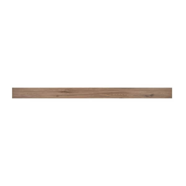 Forrest Brown 3/4 in. T x 2.75 in. W x 94 in. L Luxury Vinyl Flush Stairnose Molding Forrest Brown 3/4 in. T x 2.75 in. W x 94 in. L Luxury Vinyl Flush Stairnose Molding