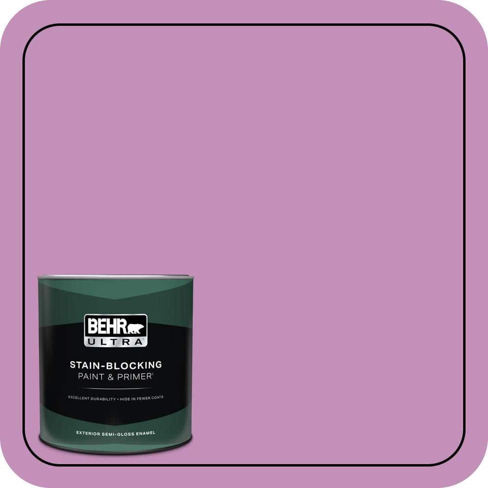 1 qt. #670B-5 Pretty Petunia Semi-Gloss Enamel Exterior Paint & Primer price history on PriceWatchPro