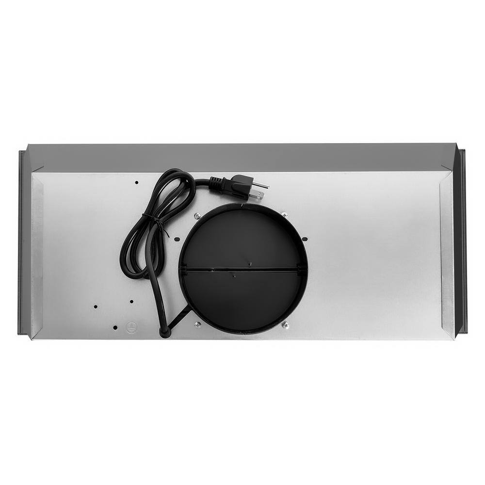 Cosmo 30-Inch Stainless Steel Insert Range Hood with LED Lights