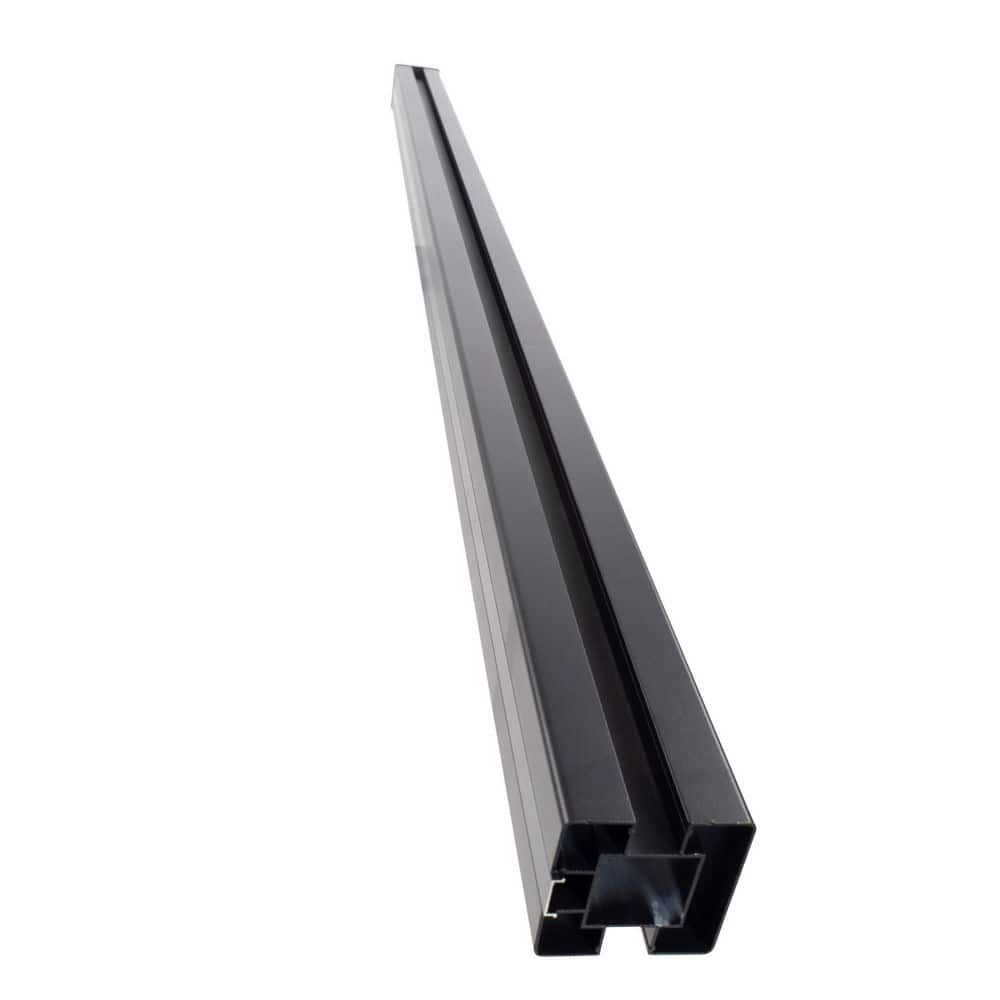3.15 in. x 3.15 in. x 5.9 ft. Black Aluminum End Post Kit For Horizontal Installation 1-Pack price history on PriceWatchPro