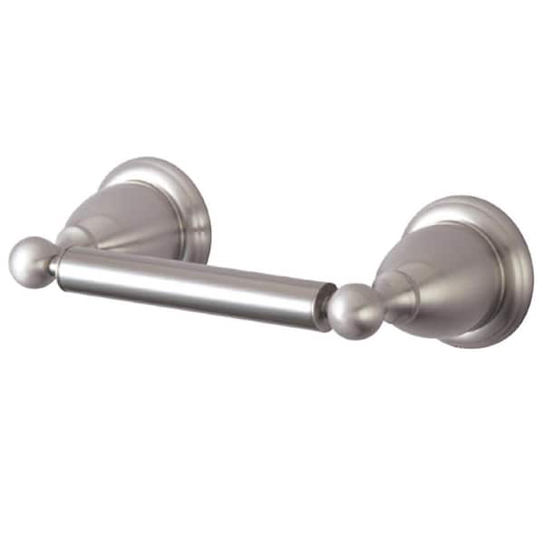 Kingston Brass Heritage Wall Mounted Toilet Paper Holder in Brushed Nickel