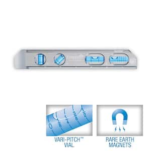 8 in. True Blue Magnetic Billet Torpedo Level