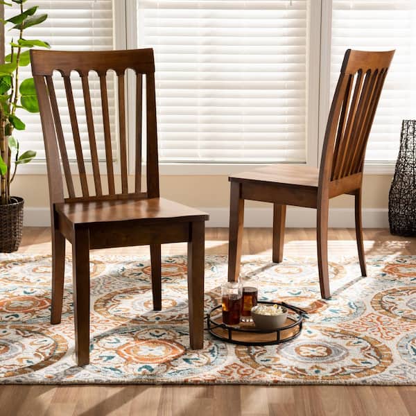Minette Walnut Brown Dining Chair