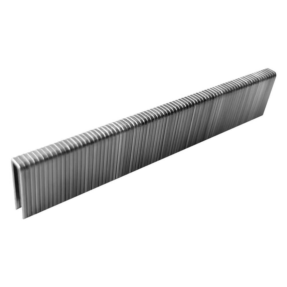 Hand Tool 1-1/4 in. Handle 18 Gauge 304 Stainless Steel Narrow Crown Staples Silver Color Family 1120 pcs-Pack price history on PriceWatchPro